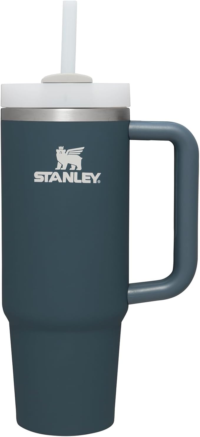 STANLEY The Quencher H2.0 FlowState Tumbler (Soft Matte) | 30 OZ Stormy Sea