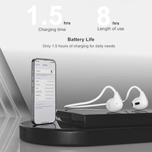 Load image into Gallery viewer, Wigfar Open Ear Headphones True Wireless Bluetooth Headphones, Wireless Headphones with Fast Charging, 8HRS Playtime for Workout, Music, Meeting?White?

