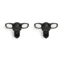 Load image into Gallery viewer, Ring Floodlight Cam Wired Pro with Bird’s Eye View and 3D Motion Detection (2021 release) | 2-pack, Black
