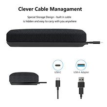 Load image into Gallery viewer, RayBit USB Speakerphone, Conference Computer Speakers with Microphone for Home Office Calls, 360 Degree Enhanced Voice Pickup, Noise Reduction, Echo Cancellation, Compatible with Zoom, Teams, Skype
