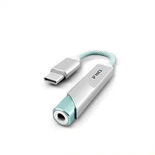 Load image into Gallery viewer, FiiO KA11 USB C to 3.5mm Audio Adapter 32bit/384KHz, USB Type C Dongle HiFi DAC Amplifier for Android/iOS/Windows/Mac (Silver, TC)
