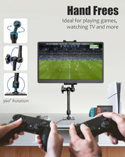 Load image into Gallery viewer, Wukanleng Single Monitor Desktop/Wall Mount Stand - Fits 4.7-15.6'' Monitor, Tablets, Surface Pro - Full Motion Adjustable with Metal Ball Head
