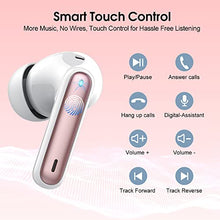 Load image into Gallery viewer, Csasan Wireless Earbuds, 2024 Bluetooth Headphones 5.3 HiFi Stereo Earphones, 40H Playtime in-Ear Earbud, Bluetooth Earbud with Dual Mic Call, IP7 Waterproof Earphones Sport Headset for iOS
