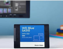 Load image into Gallery viewer, Western Digital 500GB WD Blue SA510 SATA Internal Solid State Drive SSD - SATA III 6 Gb/s, 2.5"/7mm, Up to 560 MB/s - WDS500G3B0A
