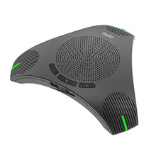 Load image into Gallery viewer, USB Speakerphone with Dual Hub - Conference Room Omnidirectional Microphone and Speaker, Computer Speakers with Microphone for Home Office, 360° Voice Pickup &amp; Noise Reduction Mics for 8-10 People
