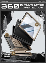 Load image into Gallery viewer, SUPCASE for Samsung Galaxy Z Flip 7 Case with Built-in Stand &amp; Belt-Clip (Unicorn Beetle Pro), [Hinge Protection] [Front Tempered Glass Screen Protector] Full Body Military-Grade Phone Cover, Desert
