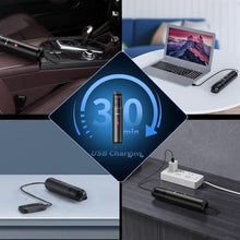 Load image into Gallery viewer, RUBOT Handheld Vacuum Cleaner, 16000PA Powerful Suction Car Vacuum Protable Cordless?Keyboard Cleaner Mini Cordless Vacuum for Car Home and Office
