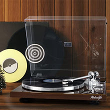 Load image into Gallery viewer, Turntables Belt-Drive Record Player with Wireless Output Connectivity, Vinyl Player Support 33&amp;45 RPM Speed Phono Line USB Digital to PC Recording with Advanced Magnetic Cartridge&amp;Counterweight
