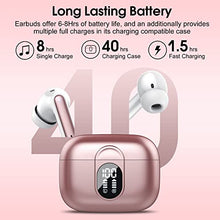 Load image into Gallery viewer, Csasan Wireless Earbuds, 2024 Bluetooth Headphones 5.3 HiFi Stereo Earphones, 40H Playtime in-Ear Earbud, Bluetooth Earbud with Dual Mic Call, IP7 Waterproof Earphones Sport Headset for iOS
