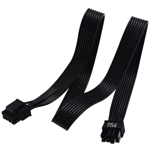 COMeap CPU Cable for Corsair PSUs, CPU 8 Pin Male to CPU 8 Pin (4+4 Detachable) Male EPS-12V Motherboard Power Adapter for Thermaltake ARESGAME Power Supply 25-inch(63cm)