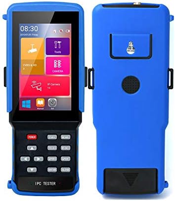 4 Inch Portable CCTV Tester Up to 4K 8MP H265 Camera-Support IP,CVBS Analog Camera,AHD,TVI,CVI-Built in WiFi, PoE Power Output,PTZ Control