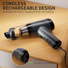 Load image into Gallery viewer, AX2V Handheld Vacuum Cordless Rechargeable - 2 in 1 Portable High Power Vacuum 16000PA Suction for Car with Cleaning Gel for Home, Pet, Car, Office
