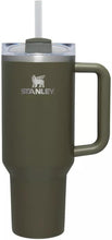 Load image into Gallery viewer, Stanley x Magnolia 40oz Stainless Steel H2.0 Flowstate Quencher Tumbler - Peet Moss
