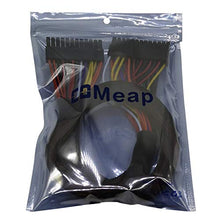 Load image into Gallery viewer, COMeap 24 Pin ATX Cable for Corsair SFX RMX RMi SF HX Series PSUs, 18 Pin + 10 Pin to 24 Pin ATX PSU Power Adapter Sleeved 24.8-inch(63cm)
