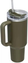 Load image into Gallery viewer, Stanley x Magnolia 40oz Stainless Steel H2.0 Flowstate Quencher Tumbler - Peet Moss
