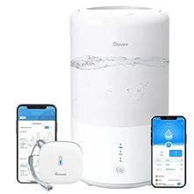 Load image into Gallery viewer, Govee WiFi Thermometer Hygrometer H5179 Bundle with Smart WiFi Humidifiers for Bedroom, Top Fill Cool Mist Humidifiers for Baby and Plants, Work with Alexa, Auto Humidity Adjustment,
