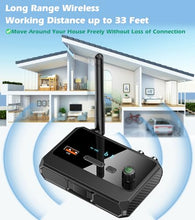 Load image into Gallery viewer, KAIY Bluetooth 5.3 Receiver for Home Stereo, Optical Low Latency &amp; HD Music Audio Bluetooth to RCA Adapter for Stereo/Speakers/Wired Speakers/Home Audio Music Streaming Stereo System, Support AUX/USB
