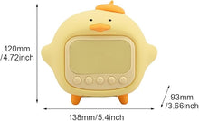 Load image into Gallery viewer, Cute Duck Alarm Clock for Kids, Cute Digital Clock, Cute Night Light, Children Wake Up Lamp,Silicone Rechargeable Alarm Clock Lamp for Bedroom Room Decor Birthday Gift(Yellow)
