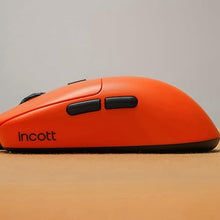 Load image into Gallery viewer, Incott Ghero Pro 2.4G Wireless Mouse, Detachable Wired Mouse for Office, PC and Laptop Up to 143 Hours and 32000DPI (Orange, GHERO PRO)
