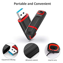 Load image into Gallery viewer, 64GB USB 3.0 Flash Drive, JUANWE Thumb Drive 3.0 High Speed Jump Drive, Portable USB Drive with LED Indicator for PC Laptop Backup Storage Data
