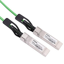 Load image into Gallery viewer, [Green Colored] 0.5m 10G SFP+ DAC Twinax Cable, 10Gbase-CU SFP+ Copper Cable, Compatible for Cisco SFP-H10GB-CU0.5M, Ubiquiti, Juniper, Mellanox, Mikrotik, Netgear, Supermicro, Open Source Switches
