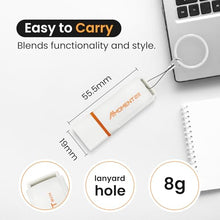 Load image into Gallery viewer, MMOMENT MU34 256GB USB 3.1 Flash Drive, Read Speed up to 120MB/s, Write Speed up to 60MB/s, Thumb Drive
