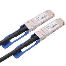 Load image into Gallery viewer, Wiitek 100GbE QSFP28 DAC Twinax Cable, 0.5 Meter 100GBASE-CR QSFP28 to QSFP28 Passive Copper Cable, Compatible for Cisco QSFP-100G-CU0.5M, Ubiquiti, Mikrotik, Netgear, Supermicro, Open Source Switches
