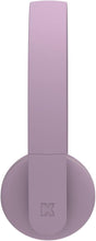 Load image into Gallery viewer, Ahead Wireless Bluetooth On Ear Headphones, Purple, Noise Cancelling, 20 Hours Long Play Time, Fast Charging
