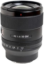 Load image into Gallery viewer, Sony FE 35mm F1.4 GM Full-Frame Large-Aperture Wide Angle G Master Lens Black
