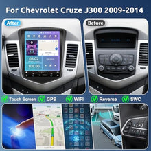 Load image into Gallery viewer, 4Core 2G+64G Car Stereo Radio for Chevrolet Cruze J300 2009-2014, Rimoody 9.7 inch Carplay Android Auto for Chevy Cruze GPS Navigation System Touchscreen WiFi Mirror Link BT FM/RDS SWC Backup Camera_1378
