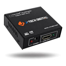 Load image into Gallery viewer, 4K@60 HDMI Splitter 1 in 2 out 1X2 Powered Splitter for Dual Monitors by J-Tech Digital [JTD-MINI-1X2SP], KxMINI_1
