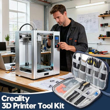 Load image into Gallery viewer, 50-Piece 3D Printer Tool Kit, 3D Printing Accessories Compatible with FDM/SLA Printers, Including Nozzle Cleaning Kit, Scraper, Deburring Tool, Files, Brushes, with Storage Case, Starter Kit_478
