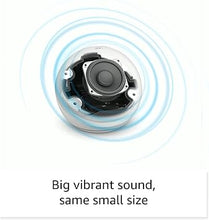 Load image into Gallery viewer, Amazon Echo Dot (newest model), Vibrant sounding Alexa speaker, Great for bedrooms, dining rooms and offices, Charcoal
