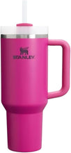 Load image into Gallery viewer, STANLEY Quencher H2.0 FlowState Stainless Steel Vacuum Insulated Tumbler with Lid and Straw for Water, Iced Tea or Coffee (Fuchsia, 40 oz)
