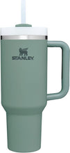 Load image into Gallery viewer, Stanley Quencher H2.0 Soft Matte Collection, Stainless Steel Vacuum Insulated Tumbler with Lid and Straw for Iced and Cold Beverages, Shale Soft Matte, 40 OZ / 1.18 L
