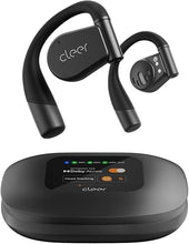 Load image into Gallery viewer, Cleer ARC 3 Open Ear Headphones - Dolby Audio, Snapdragon Sound True Wireless Earbuds, 50Hr Battery, Bluetooth 5.4, IPX 7, Multi-Point, Smart Controls, Wireless Charging Smart Case, Comfort Fit, Black
