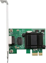 Load image into Gallery viewer, 1G Gigabit Desktop PCI-e Network Adapter (NIC) with Intel 82574L Chip, 10/100/1000Mbps Ethernet Network Card, Single Copper RJ45 Port, PCI-e X1, Compare to Intel EXPI9301CT/EXPI9301CTBLK
