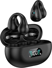 Load image into Gallery viewer, Real Time Language Translator Earbuds Open Ear Clip Ai Translation Earbuds Translation Pods for Android iOS, 144 Languages Translator Earbuds in Real Time (Black)
