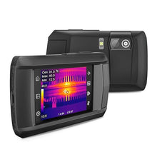 Load image into Gallery viewer, HP96 Thermal Imaging Camera, Super Resolution 240 x 240 Thermal Camera with Visual Camera, 96 x 96 IR Resolution, 3.5&quot; Touch Screen, 25 Hz, Video and Audio Recording, 50° FOV, -4°F to 662°F
