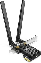 Load image into Gallery viewer, TP-Link WiFi 6 PCIe WiFi Card for Desktop PC AX3000 (Archer TX55E), Bluetooth 5.2, WPA3, 802.11ax Dual Band Wireless Adapter with MU-MIMO, Ultra-Low Latency, Supports Windows 11, 10 (64bit) Only
