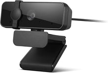 Load image into Gallery viewer, Lenovo HD 1080p Webcam (300 FHD)- Black w/ 95° Wide Angle, 360° Rotation Pan &amp; Tilt, Dual Microphones, Privacy Shutter
