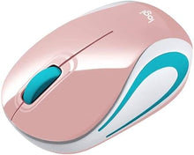 Load image into Gallery viewer, Logitech Wireless Mini Mouse M187 Ultra Portable, 1000 DPI Optical Tracking, 3-Buttons, PC/Mac/Laptop - Blossom
