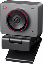 Load image into Gallery viewer, OBSBOT Meet 2-4K Webcam for PC with 1/2&quot; Sensor, AI Framing &amp; Autofocus, Beauty Mode, Lightweight, Gesture Control, HDR, Dual Microphone, 60 FPS, Web Cam for Streaming, Meeting, Gaming. (Space Grey)
