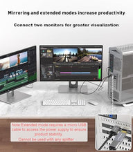 Load image into Gallery viewer, SWITCHFLUX HDMI to Displayport Adapter [2 Pack], 4k@60Hz HDMI to Displayport Converter, Aluminium HDMI Male to DP Female Adapter Compatible with PC, Graphics Card, Laptop and More, 1.96 inch, Grey
