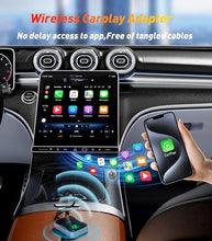 Load image into Gallery viewer, SWITCHFLUX Wireless Carplay Adapter,2024 Upgraded Apple CarPlay Converts Wired to Wireless Adapter for iPhone,No Delay Carplay Dongle for Apple iOS 10 &amp; Android 11 and Above
