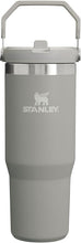 Load image into Gallery viewer, Stanley IceFlow Stainless Steel Tumbler - Vacuum Insulated Water Bottle for Home, Office or Car Reusable Cup with Straw Leak Resistant Flip Cold for 12 Hours or Iced for 2 Days, Ash, 30OZ
