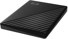 Load image into Gallery viewer, WD 1TB My Passport, Portable External Hard Drive, Black, backup software with defense against ransomware, and password protection, USB 3.1/USB 3.0 compatible - WDBYVG0010BBK-WESN
