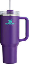 Load image into Gallery viewer, STANLEY Quencher H2.0 FlowState Stainless Steel Vacuum Insulated Tumbler with Lid and Straw for Water, Iced Tea or Coffee (Deep Purple, 30 oz)
