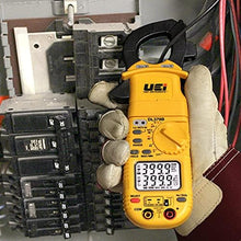 Load image into Gallery viewer, UEi DL379B Digital Clamp Meter Auto Ranging, HVAC Current Voltage Tester w/Magnetic Mount, Measures AC Amps AC/DC Volts Temperature Capacitance Frequency Diodes Duty Cycle Continuity Resistance NCV
