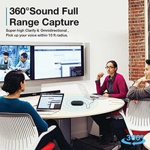 Load image into Gallery viewer, RayBit USB Speakerphone, Conference Computer Speakers with Microphone for Home Office Calls, 360 Degree Enhanced Voice Pickup, Noise Reduction, Echo Cancellation, Compatible with Zoom, Teams, Skype
